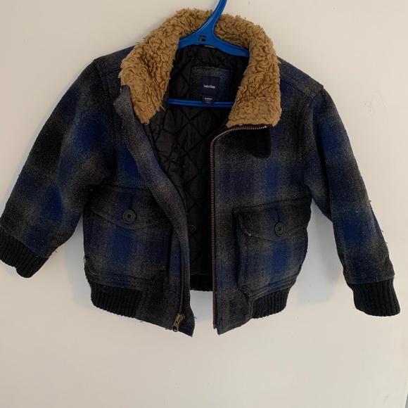 Boys Lined Fall Coat - 3T - Picture 1 of 4